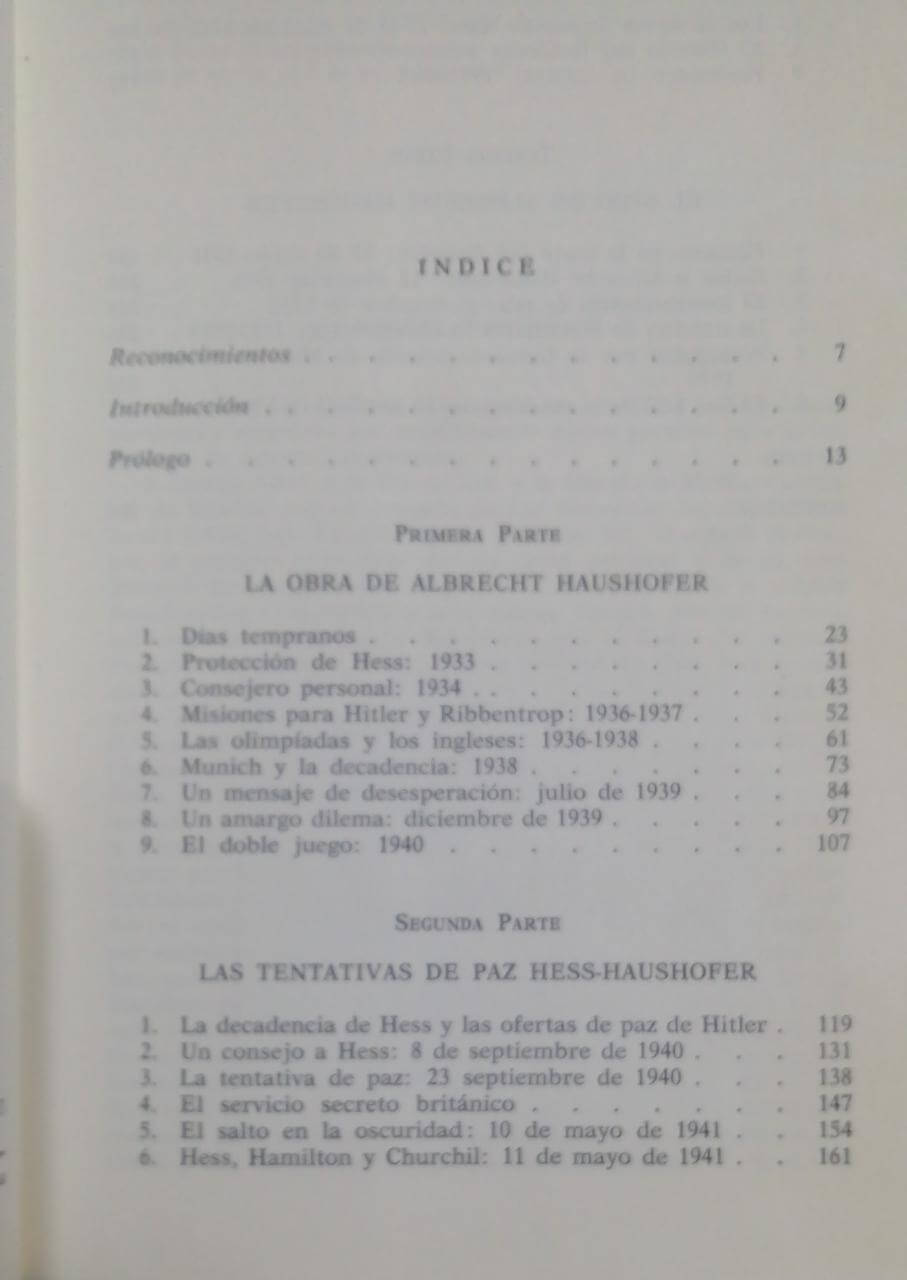 Rudolf Hess misión sin retorno