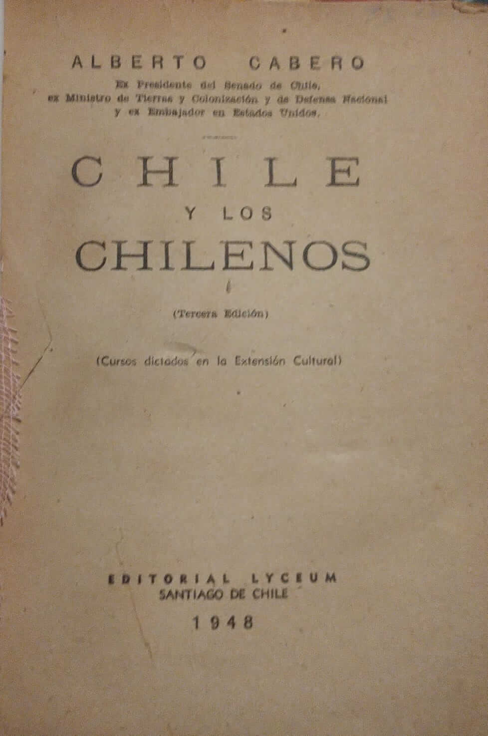 Chile y los Chilenos