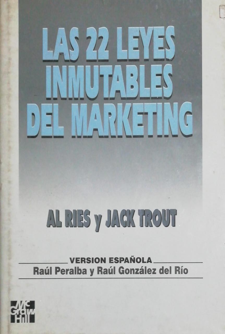 Libro las 22 leyes inmutables del Marketing