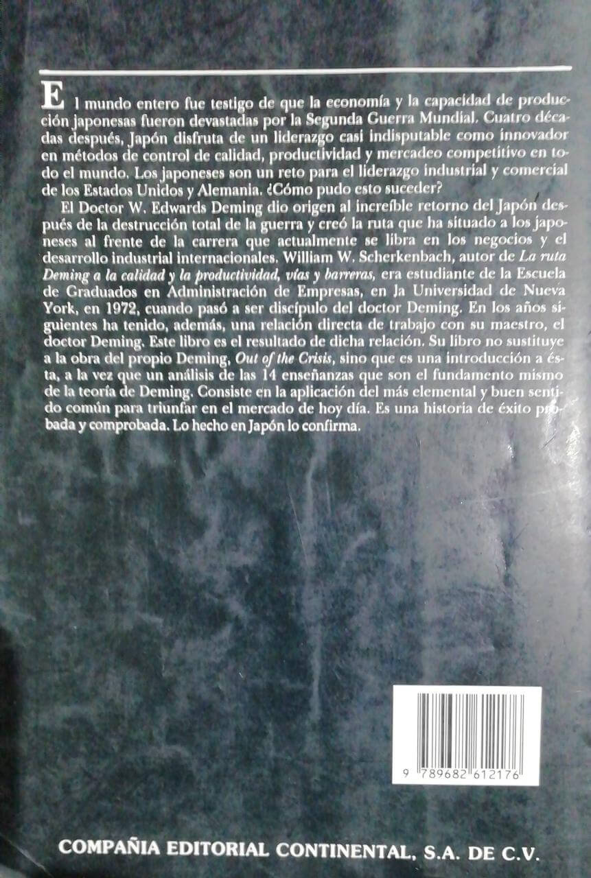 La ruta Deming hacia la mejora continua