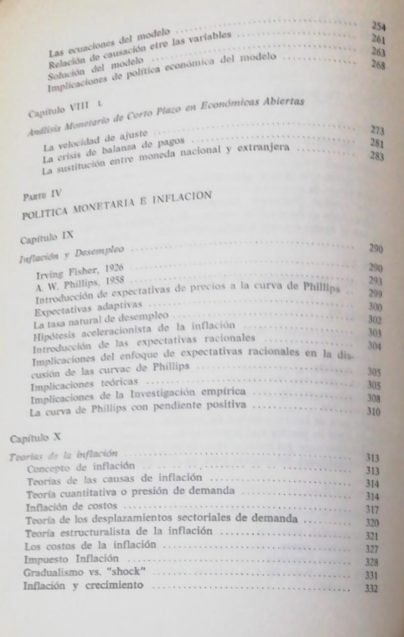 Dinero, precios y política monetaria