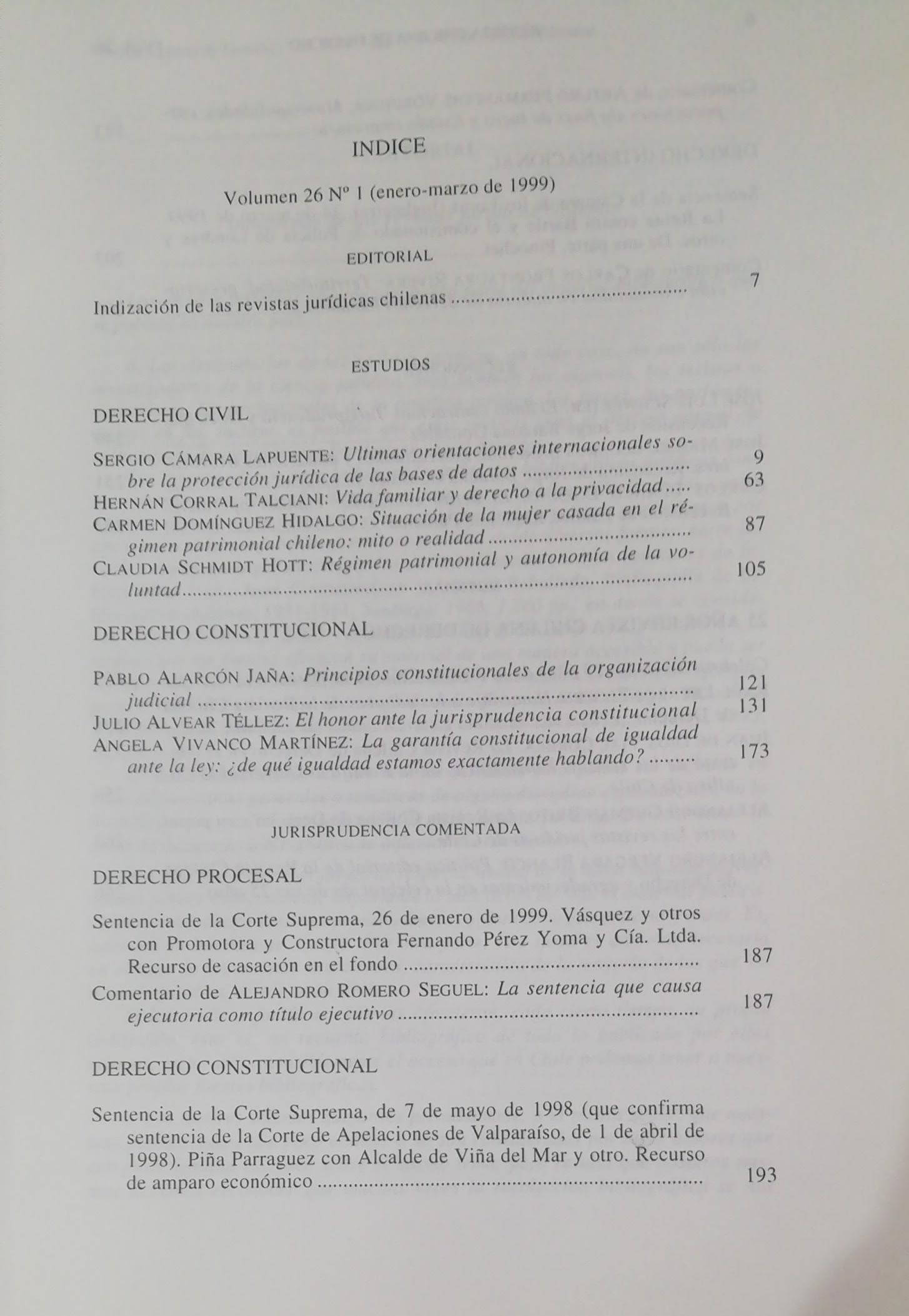 Revista Chilena Derecho