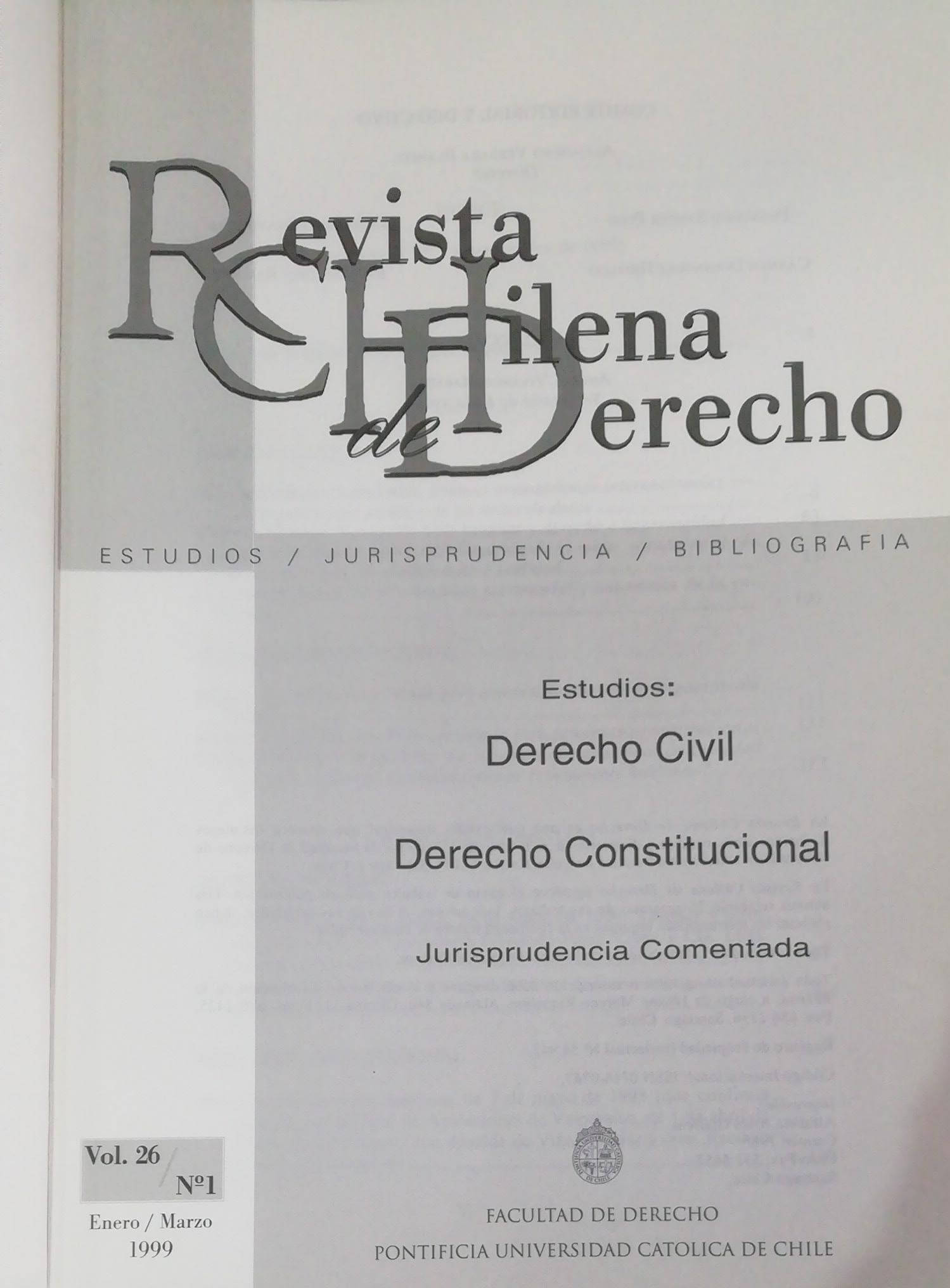 Revista Chilena Derecho