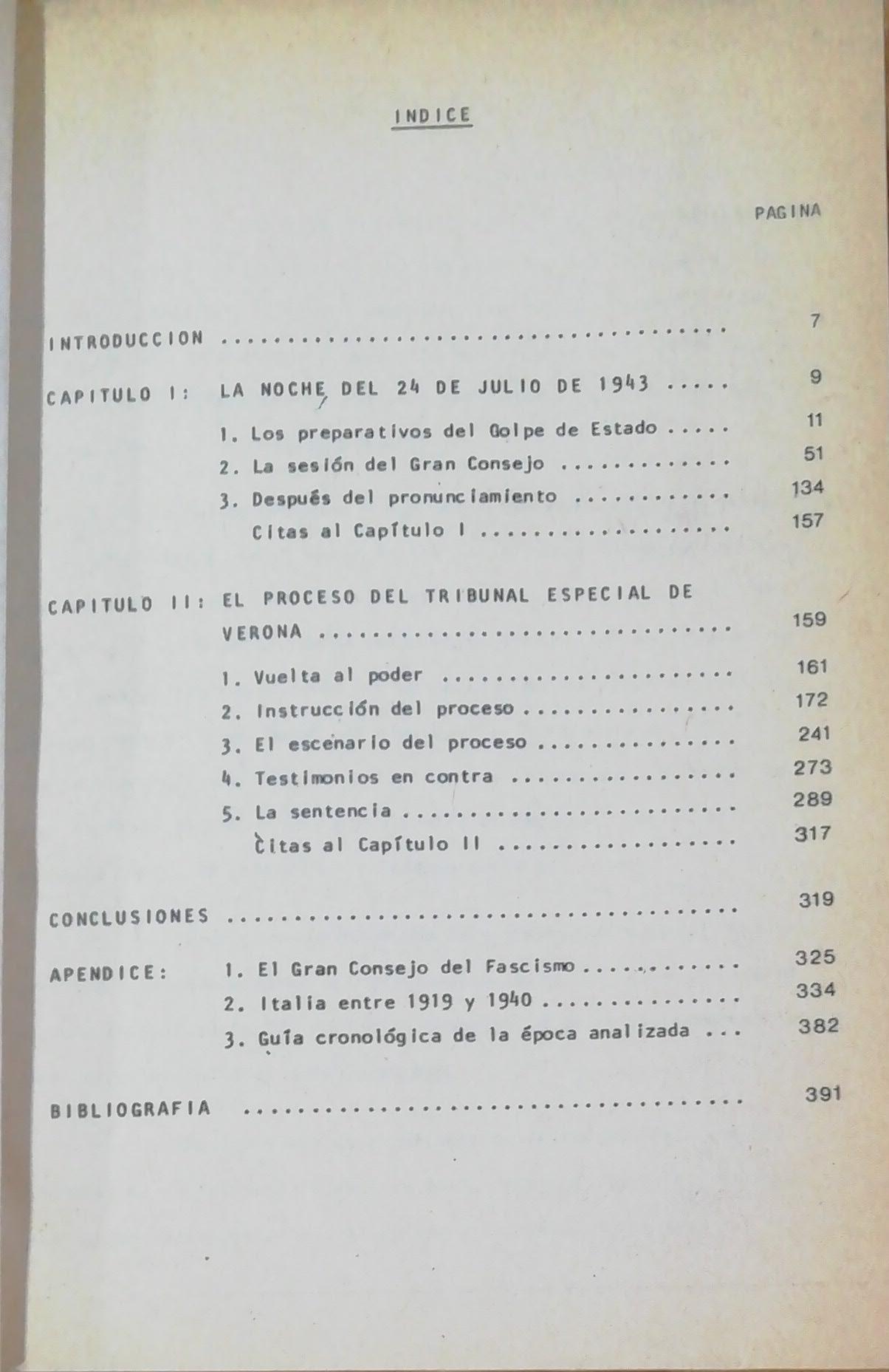 Traición a Mussolini y el proceso de Verona