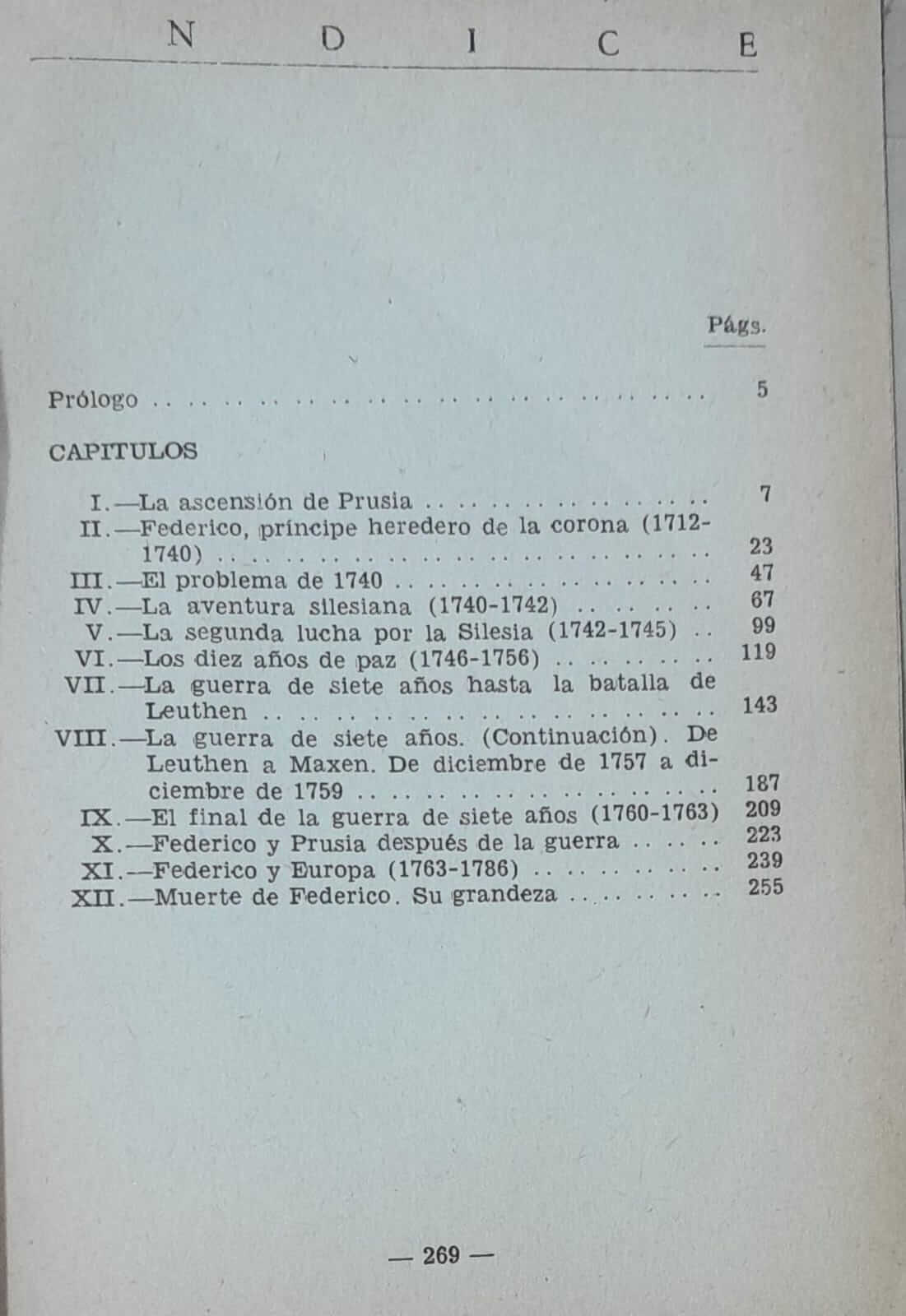 Federico el Grande, rey de Prusia