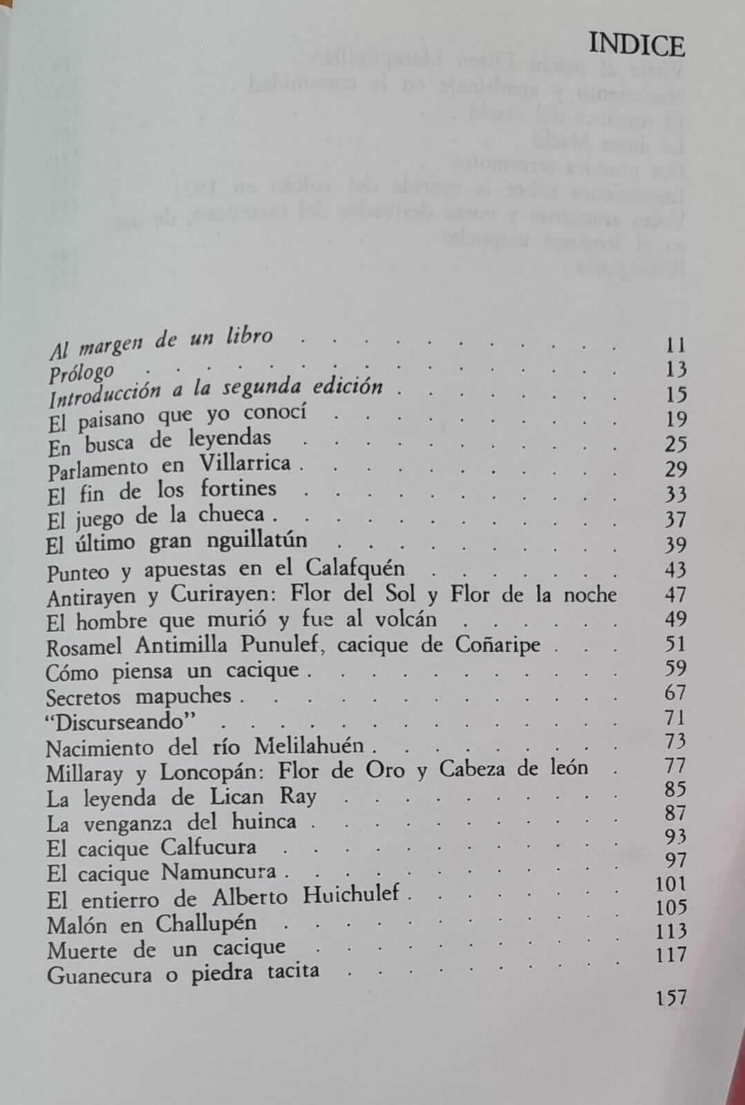 Secretos y tradiciones Mapuches