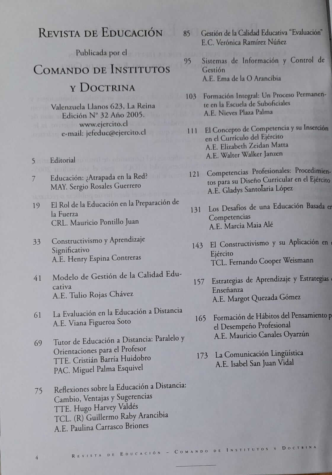 Revista Educación