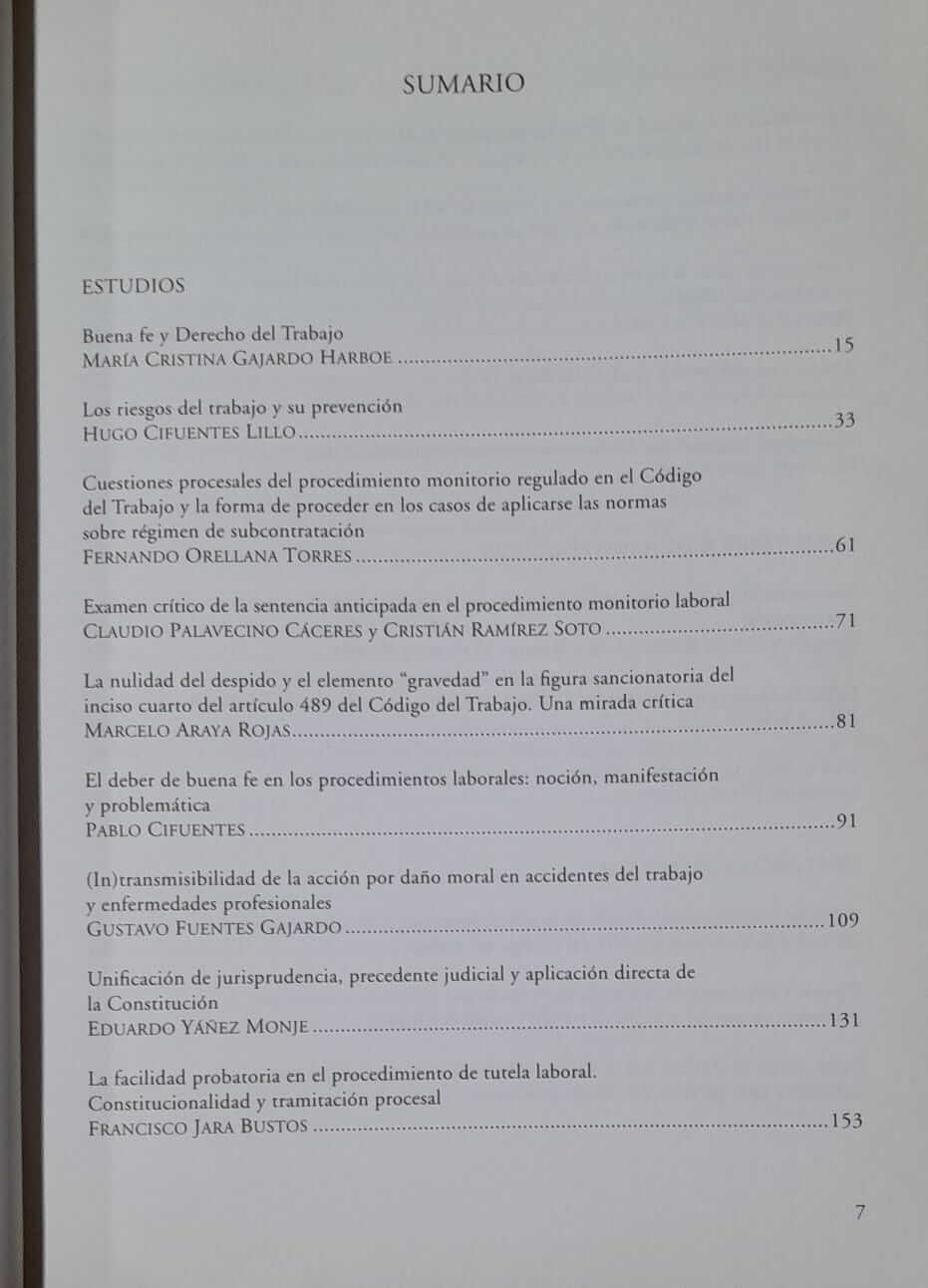 Revista Chilena de Derecho del Trabajo y de la Seguridad Social