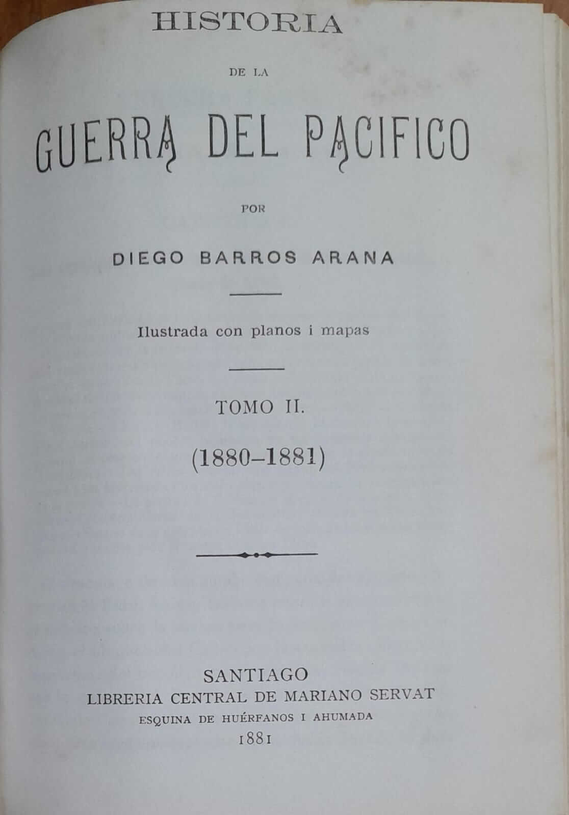 Historia de la Guerra del Pacífico