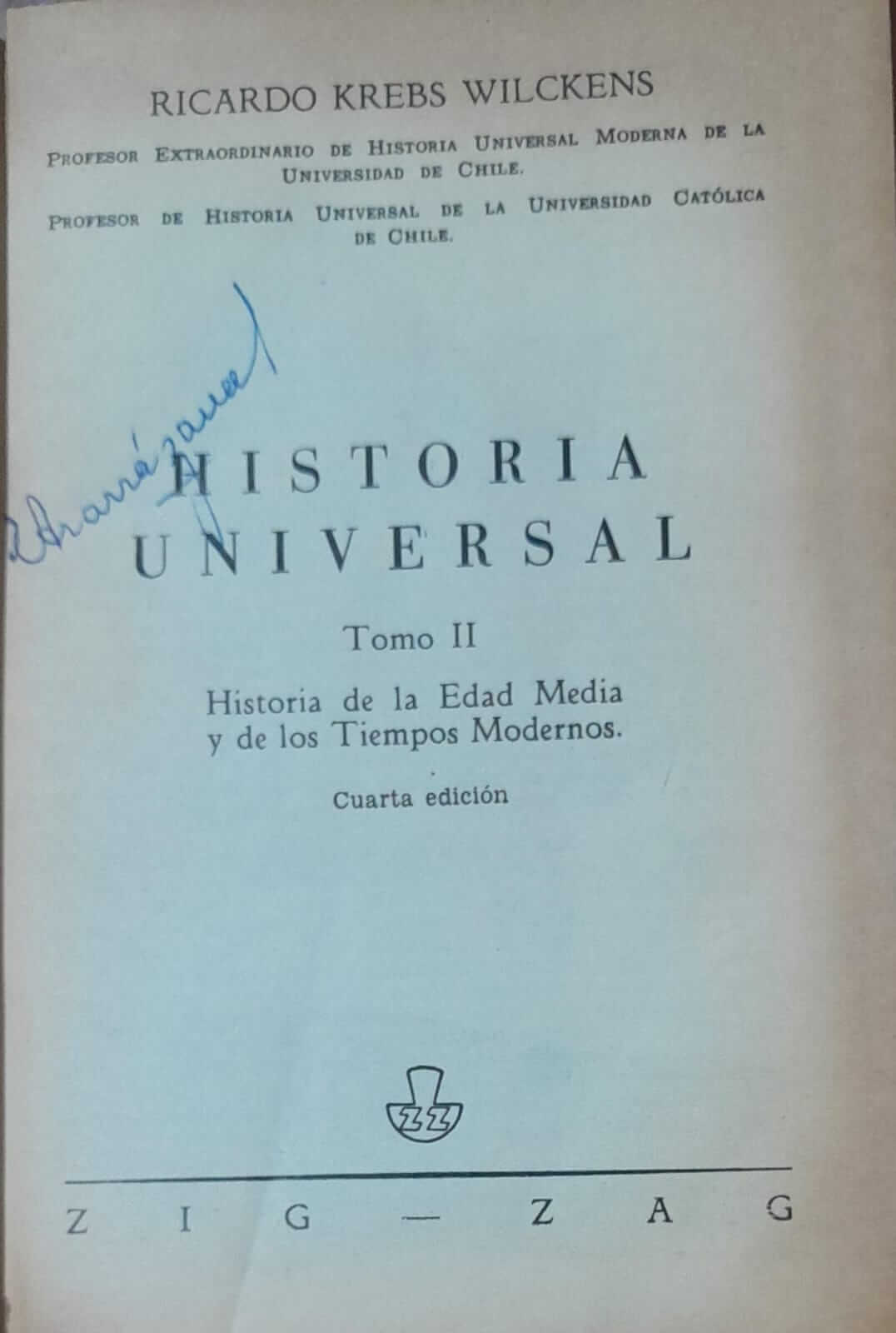 Hist Univ. Tomo II Historia de la Edad Media y los Tiempos Modernos