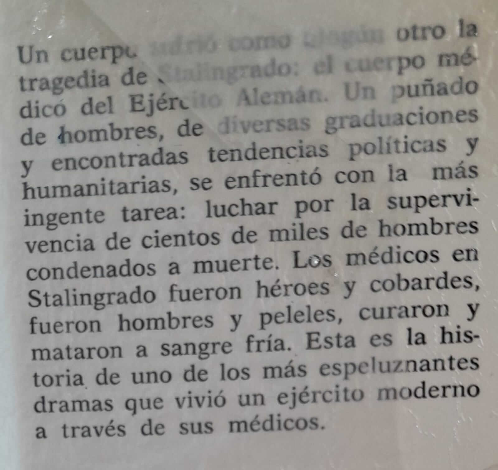 El médico de Stalingrado