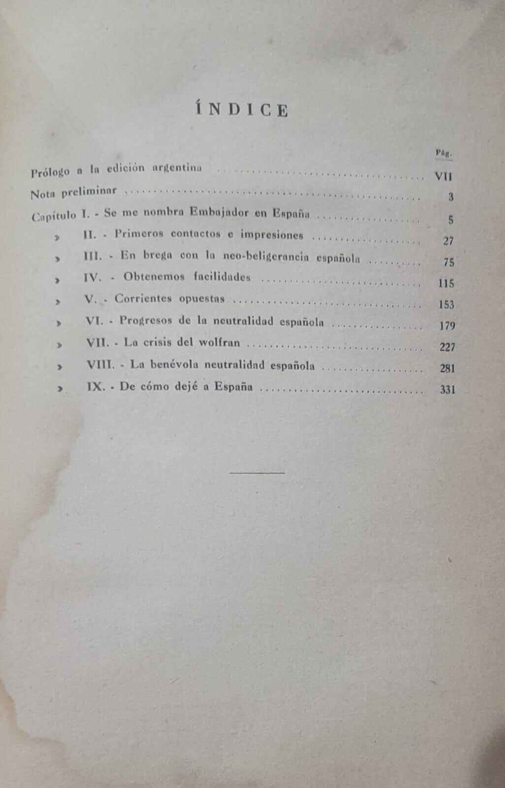 Misión de guerra en España