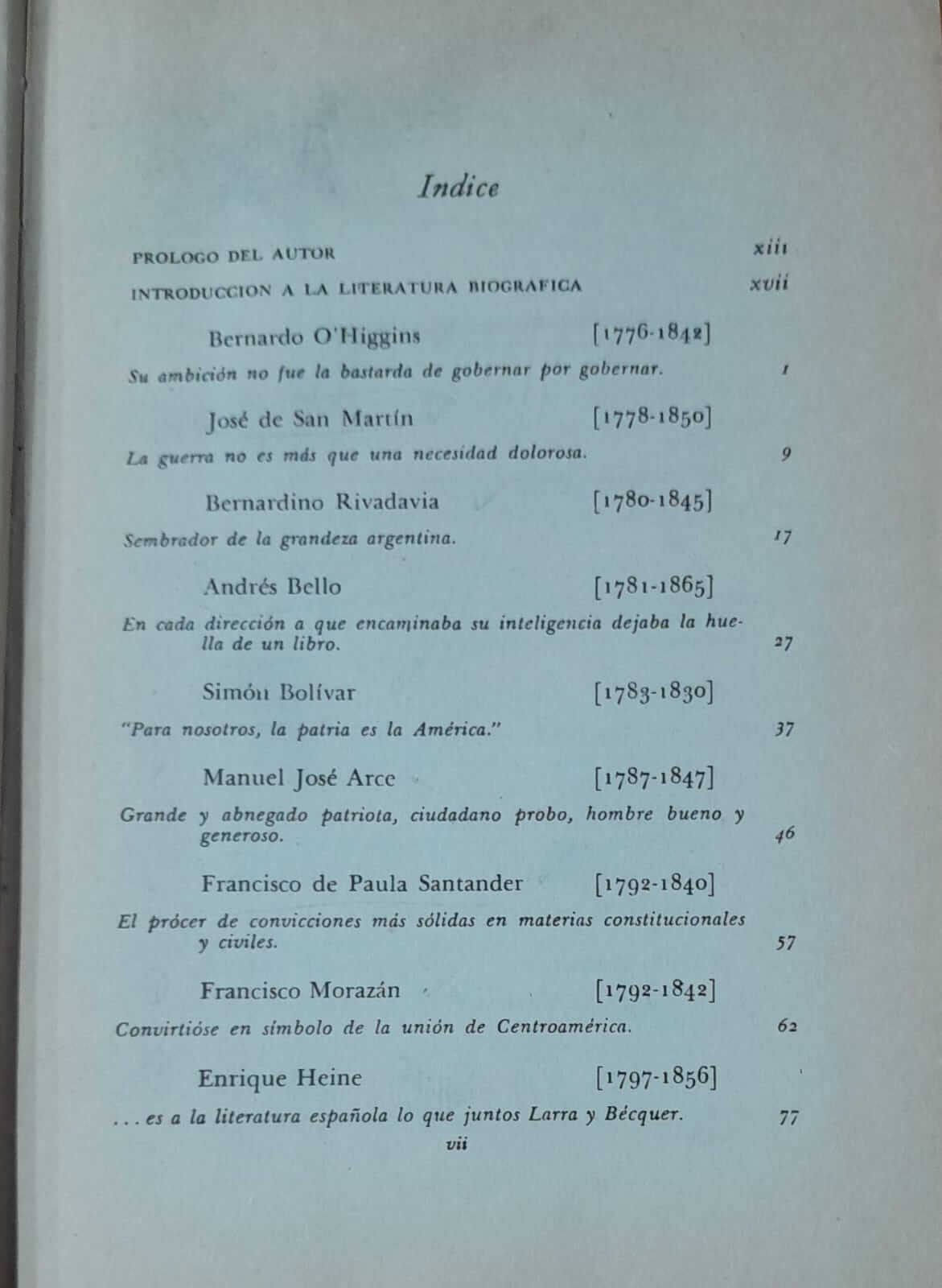 Forjadores del mundo moderno, Tomo primero 1776 - 1844