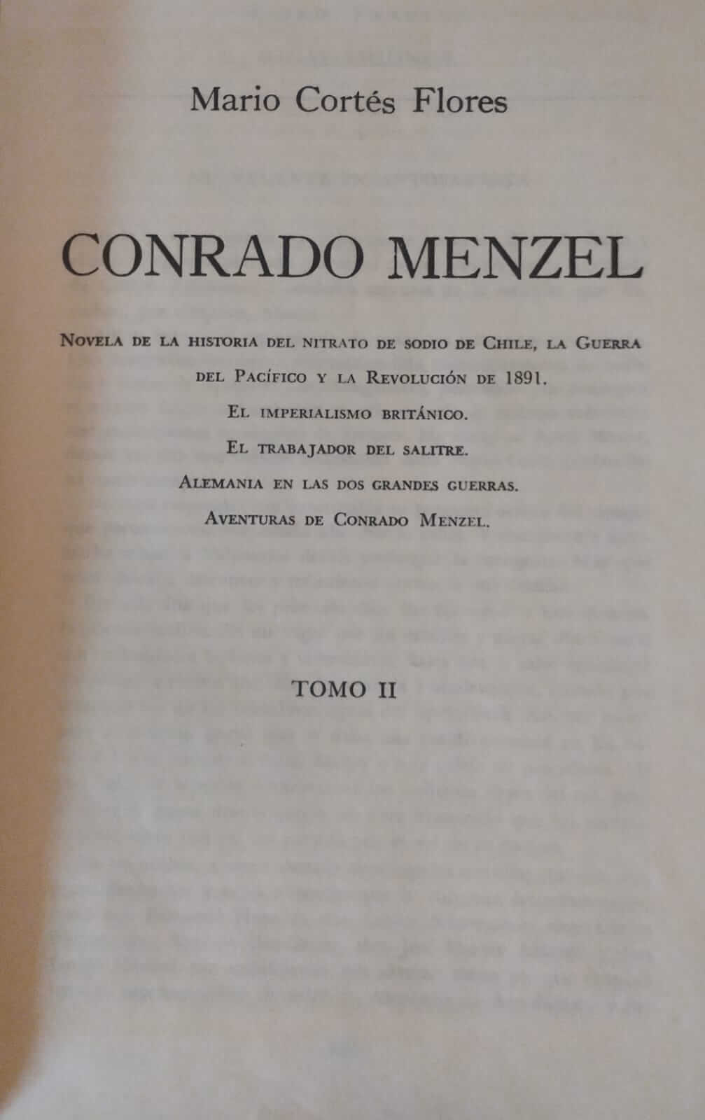 Conrado Menzel Tomo II