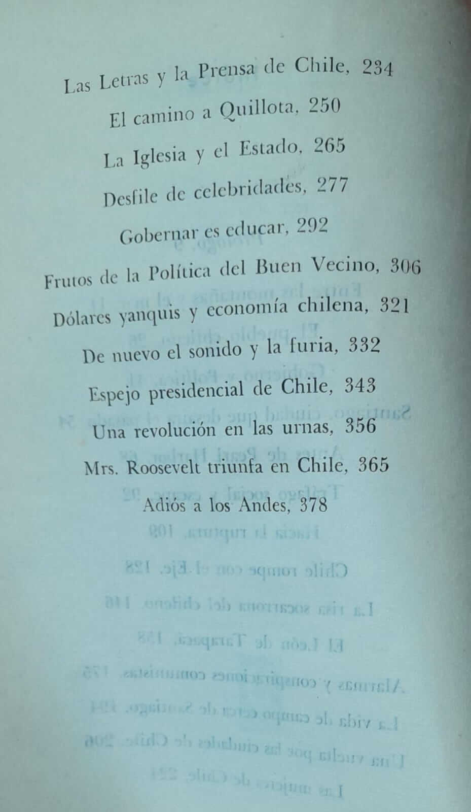 Misión En Chile. 1939-1953.