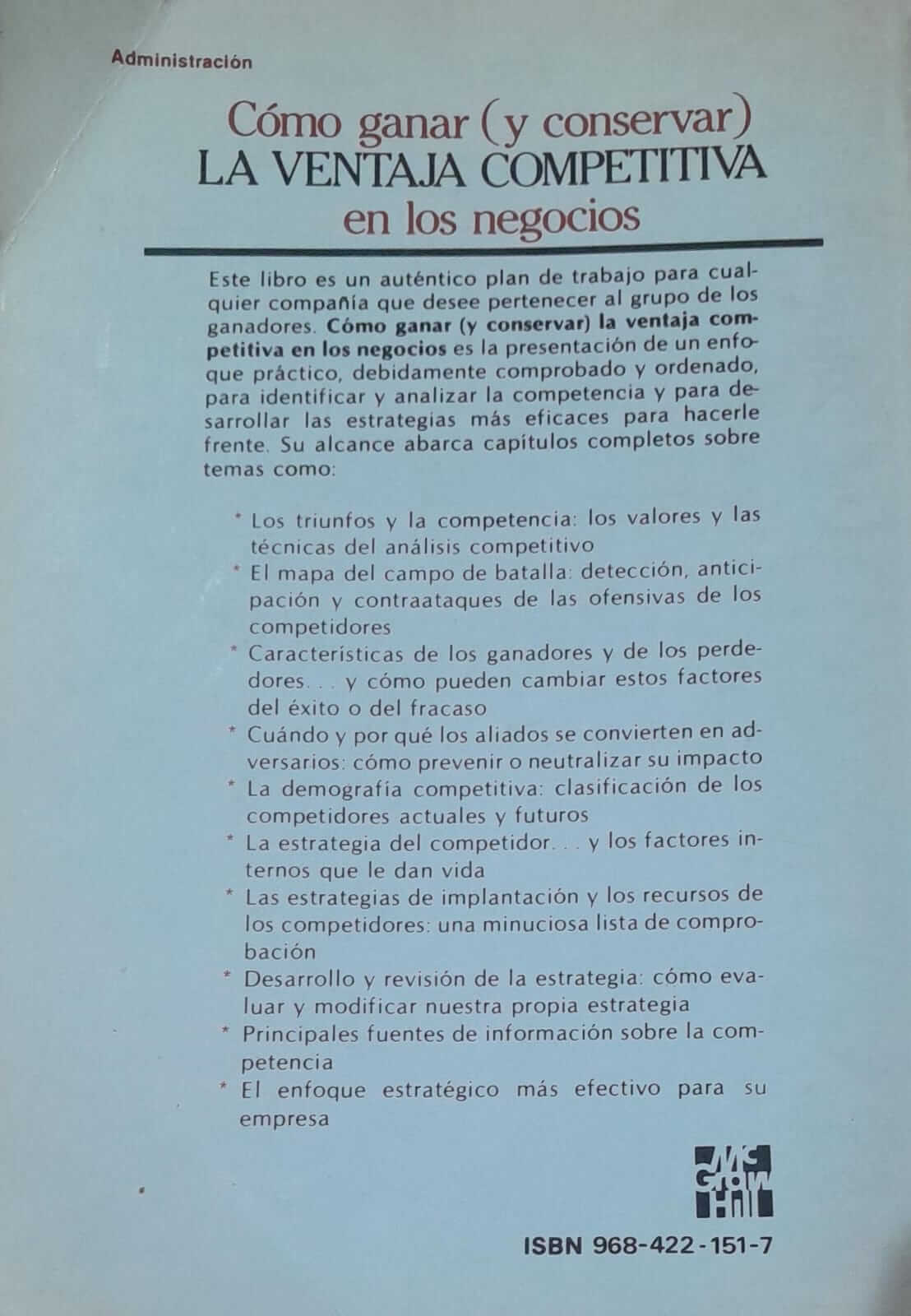 Como ganar (y conservar) la ventaja competitiva en los negocios