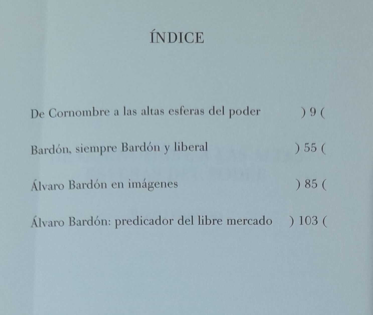 Álvaro Bardón Un Libertario Original