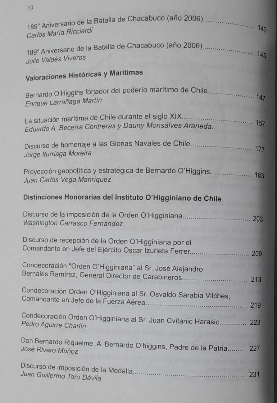 Revista Libertador O'Higgins