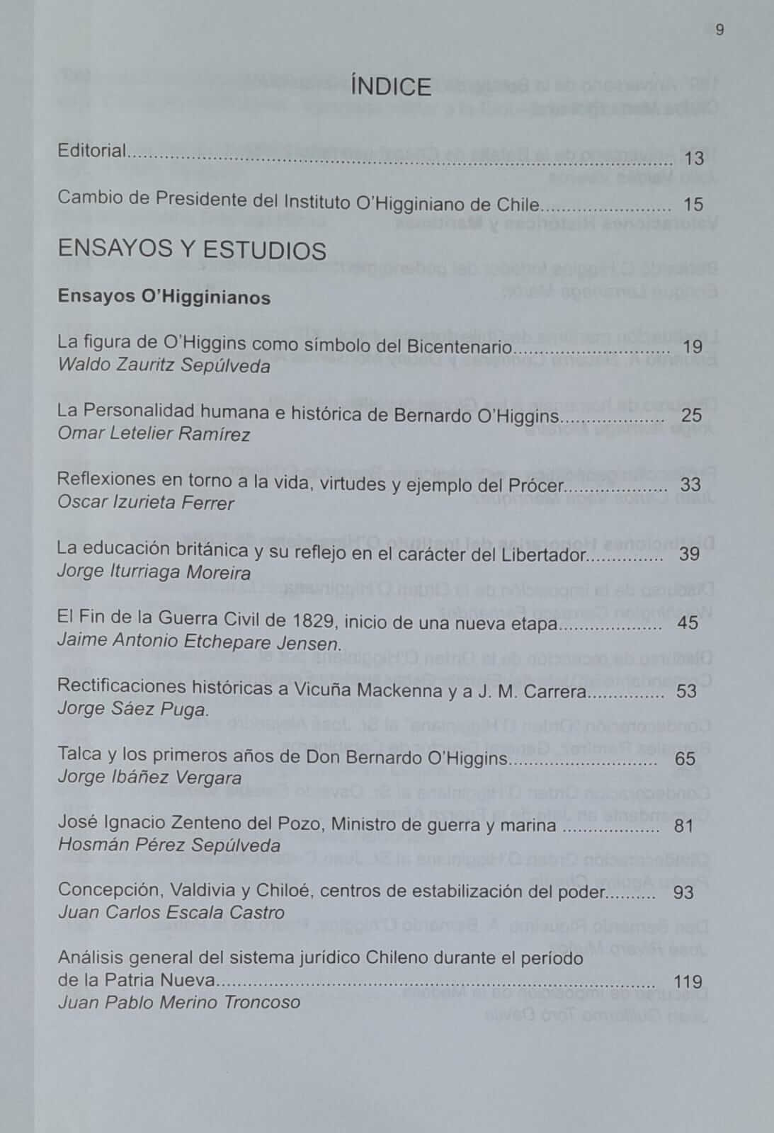 Revista Libertador O'Higgins