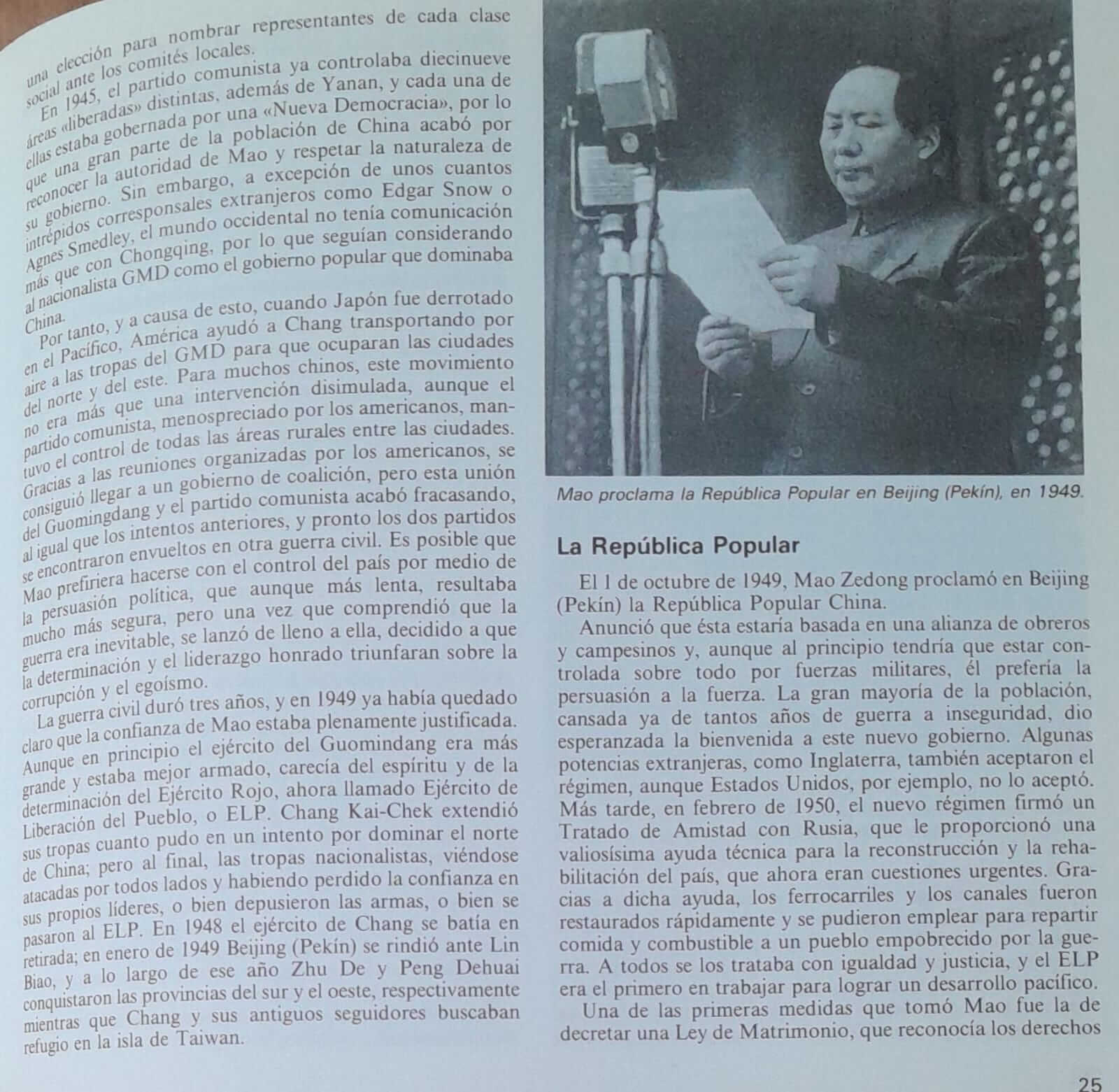 Mao Zedong y China