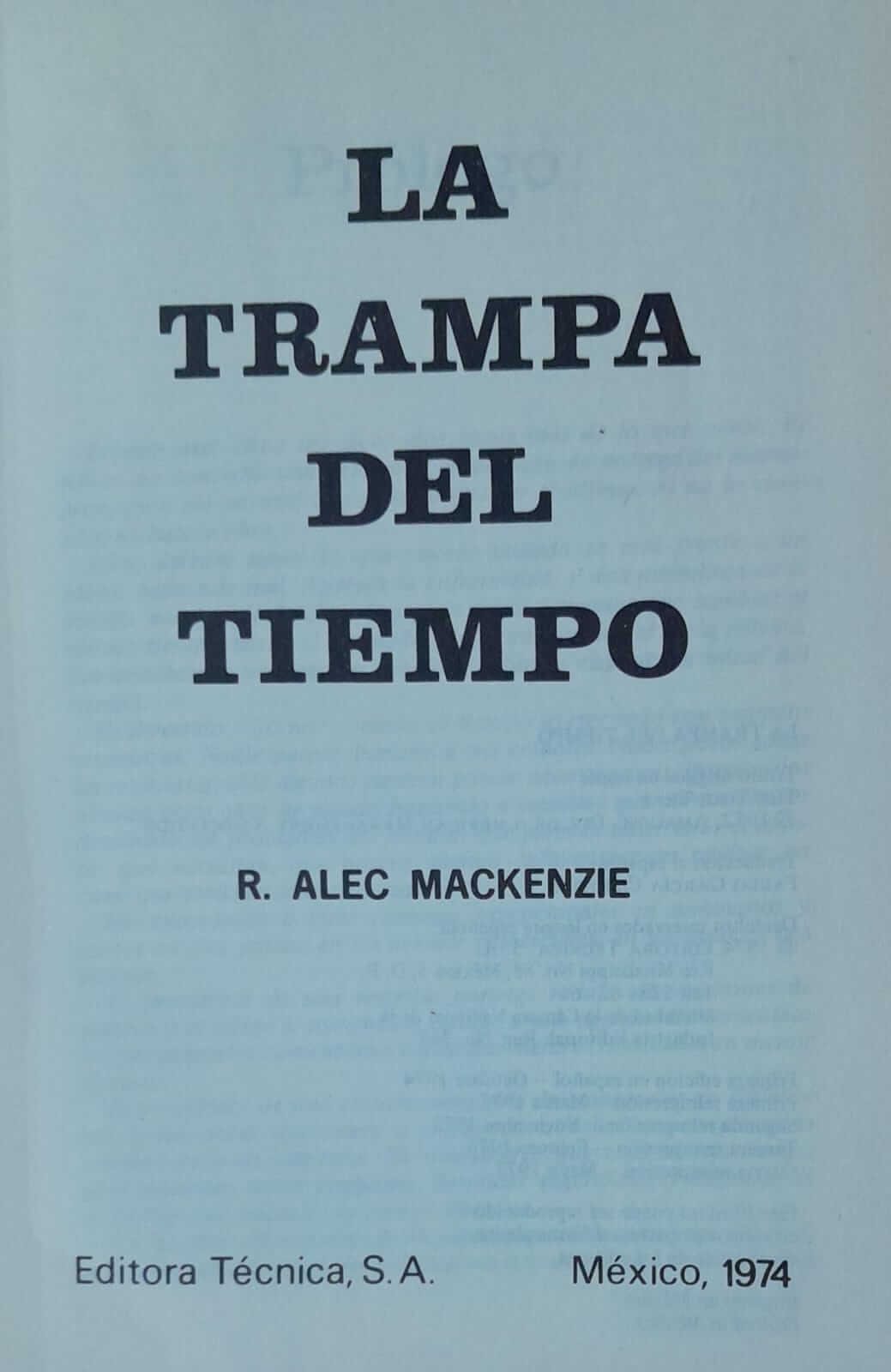 La Trampa del Tiempo