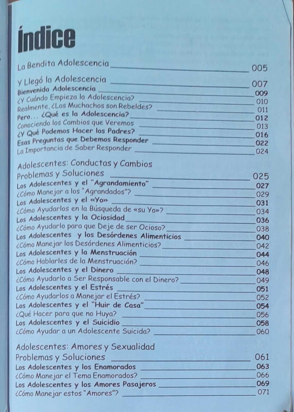 Psicología del adolecente problemas y soluciones