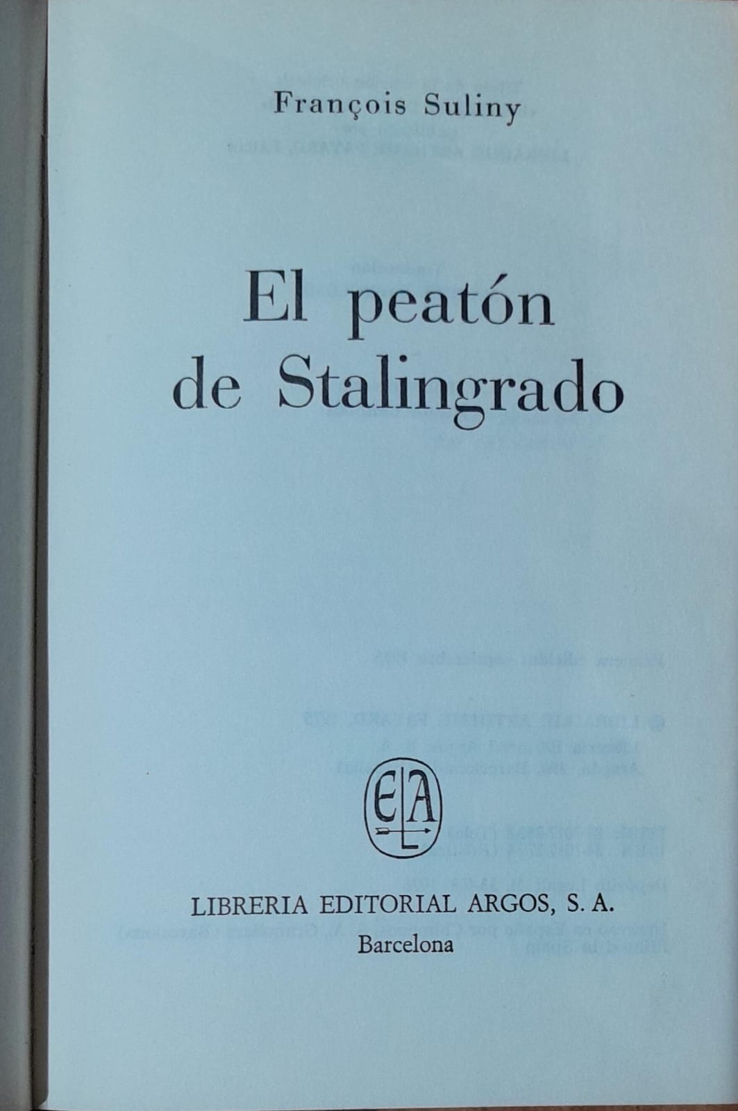 El peatón de Stalingrado