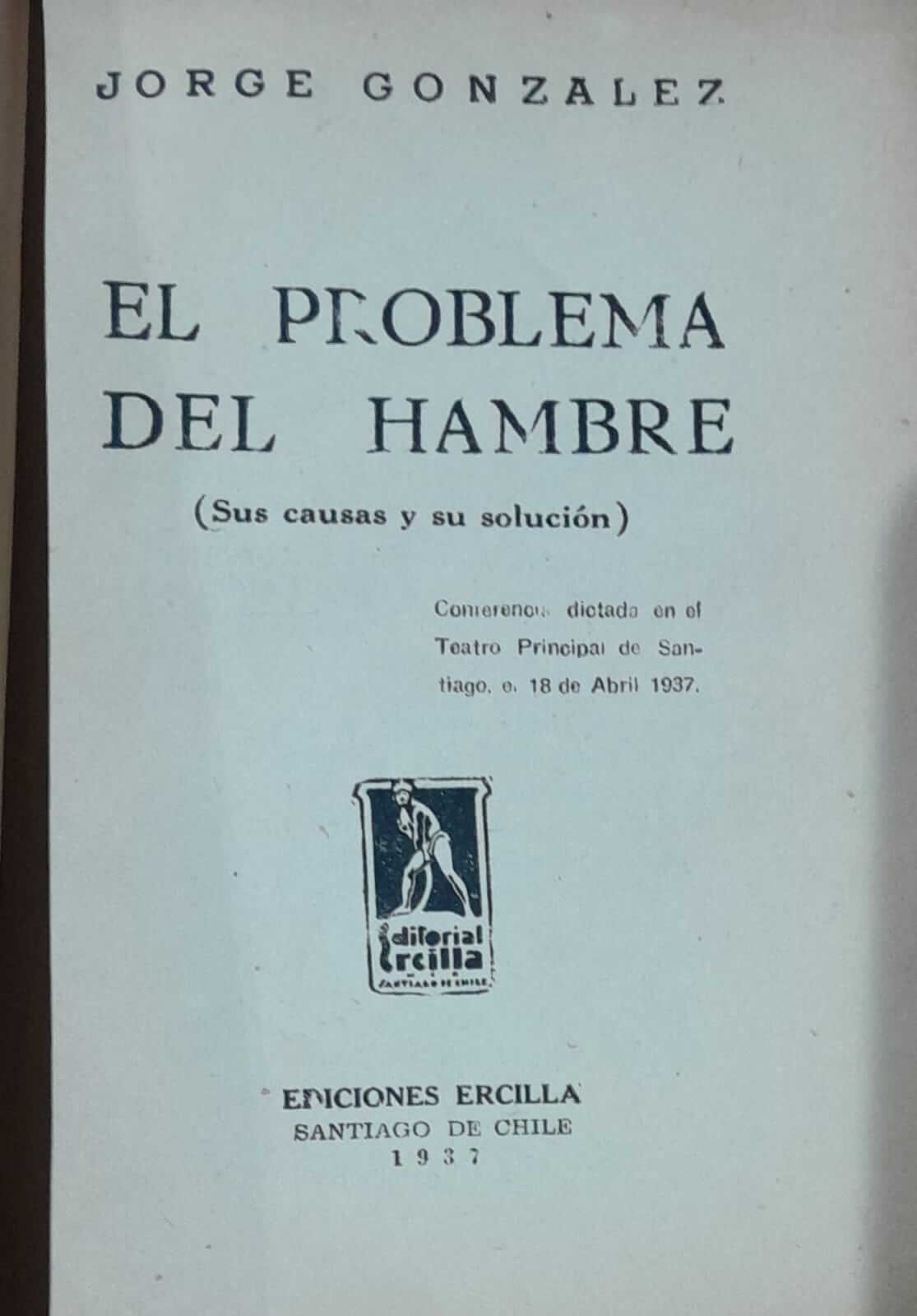 El Problema Del Hambre 1937