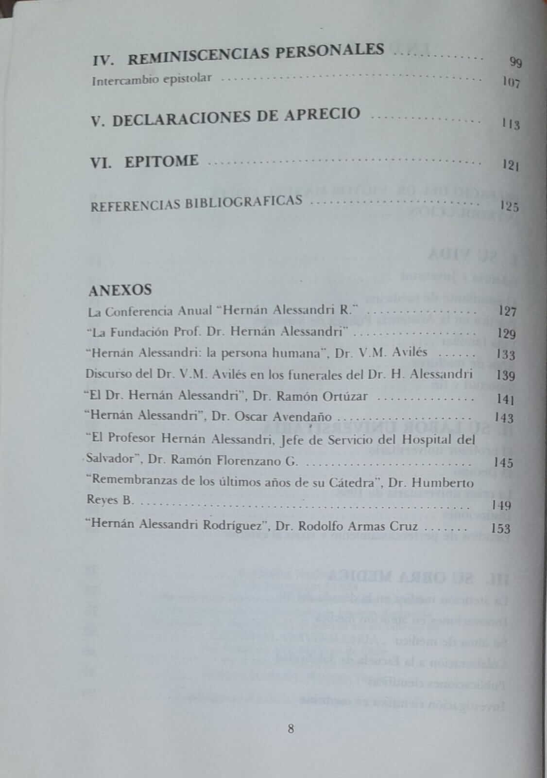 Dr. Hernán Alessandri: Su Vida y Su Obra