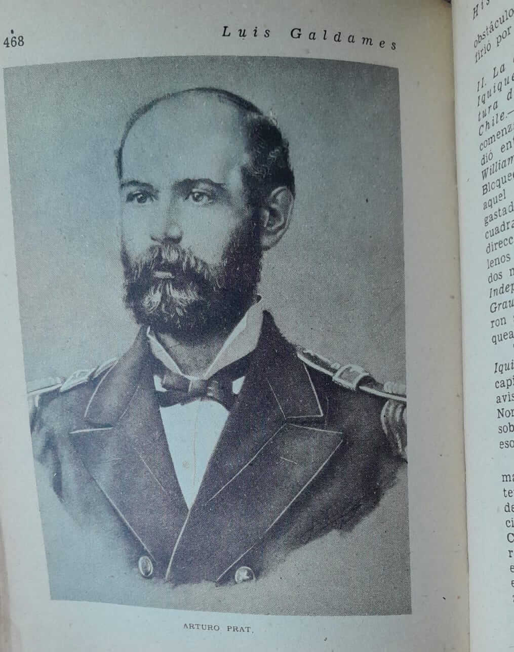 Historia de Chile de Luis Galdames