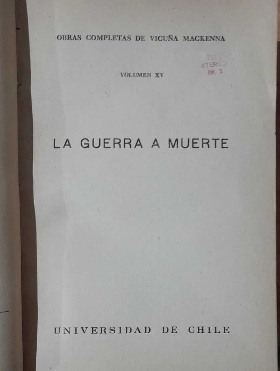 La Guerra a Muerte