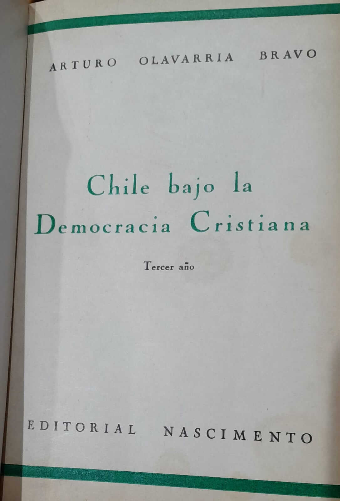Historia de Chile (3 Tomos Empastados)
