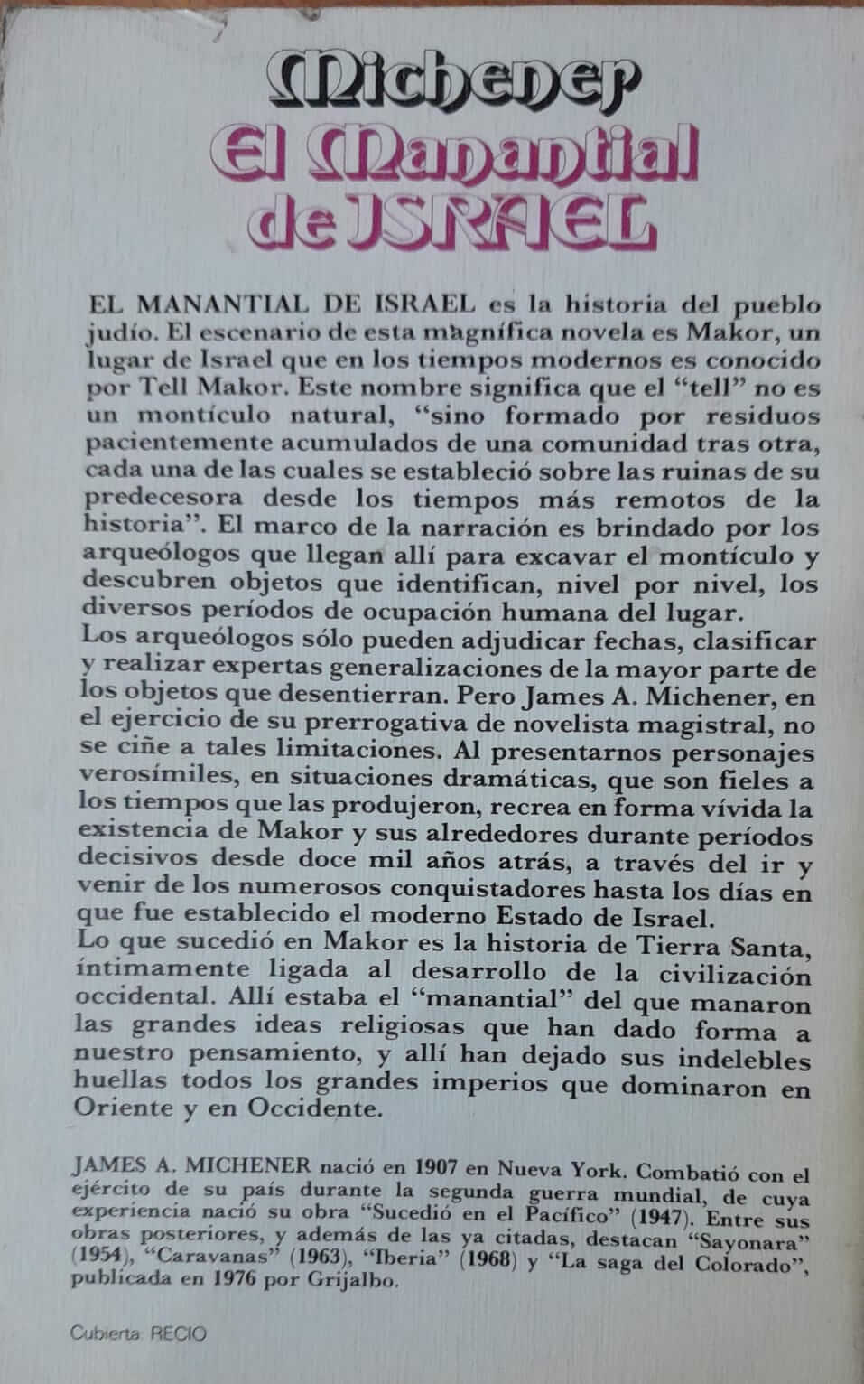 El Manantial de Israel
