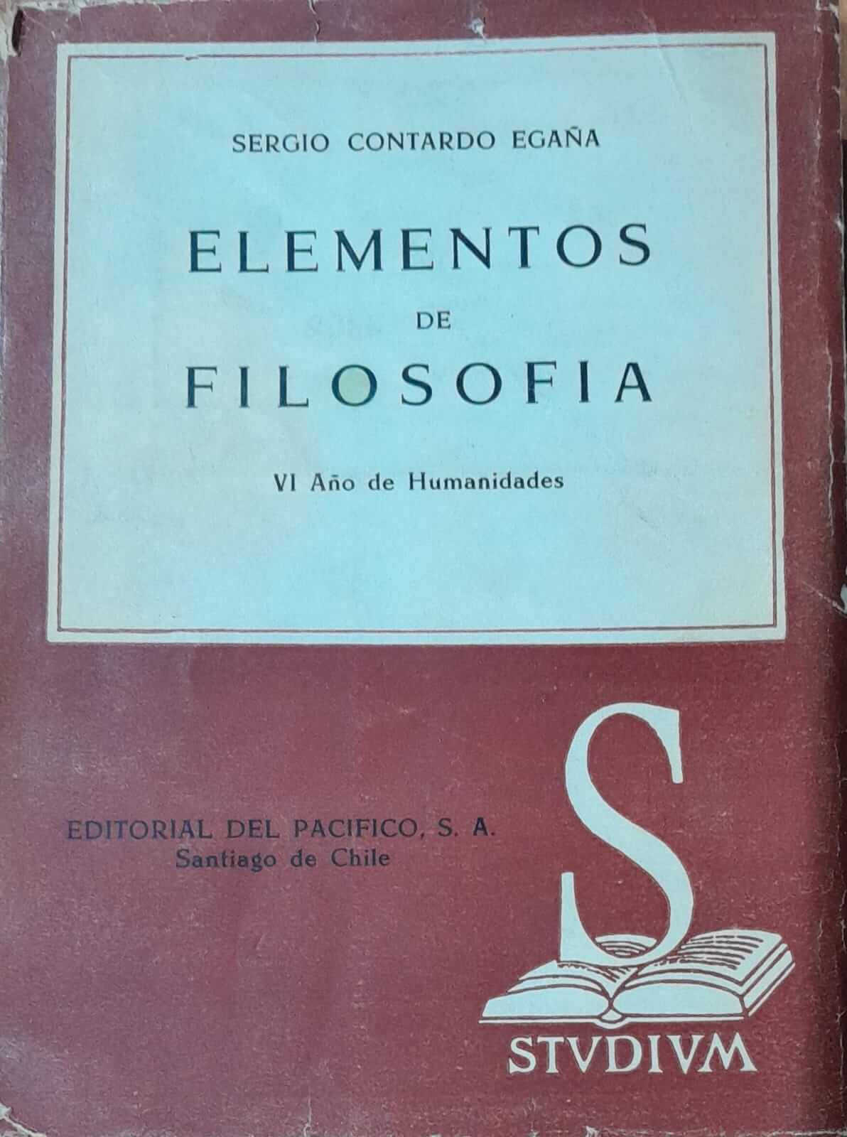 Elementos de filosofía. VI de humanidades.