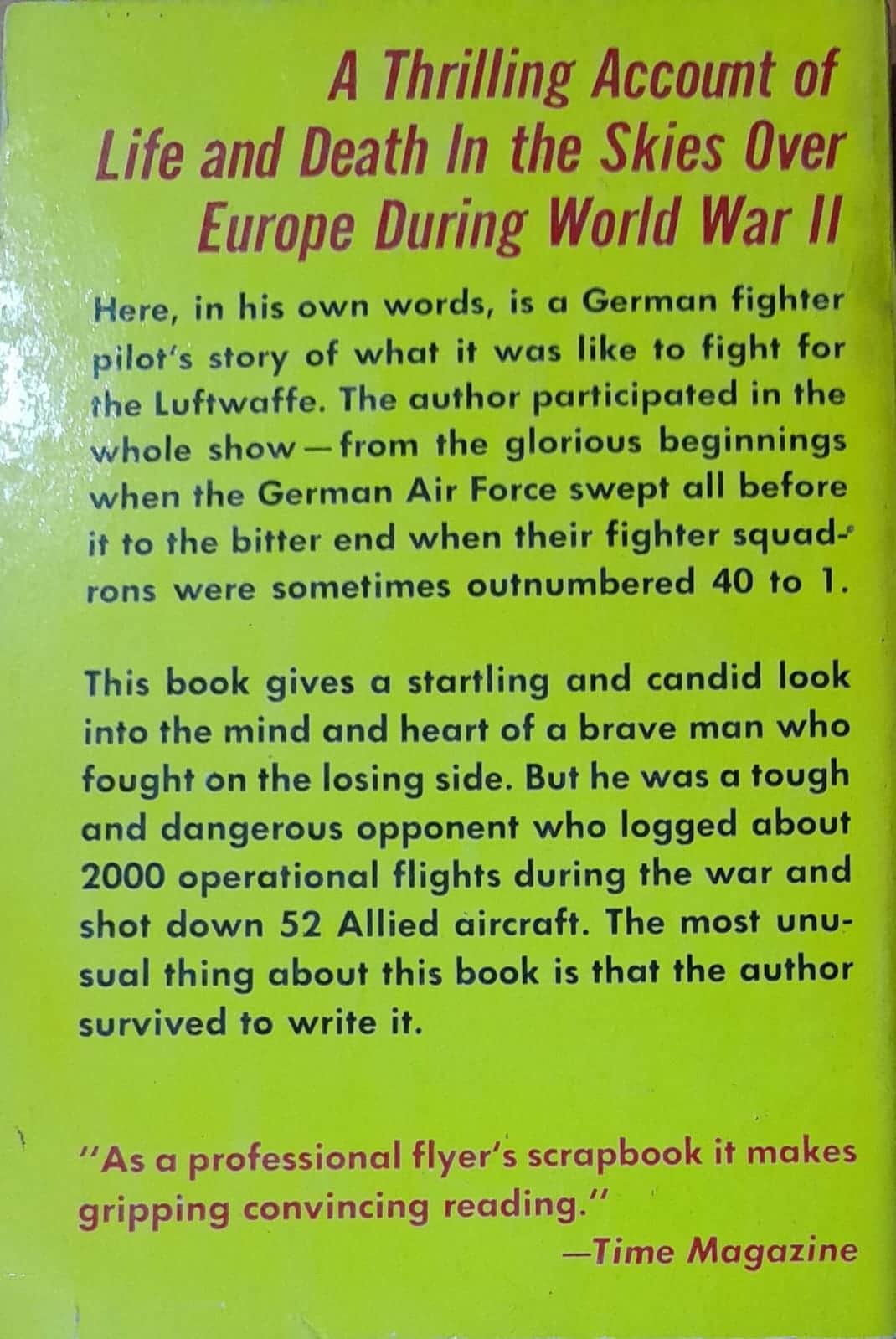 I Flew for the Führer