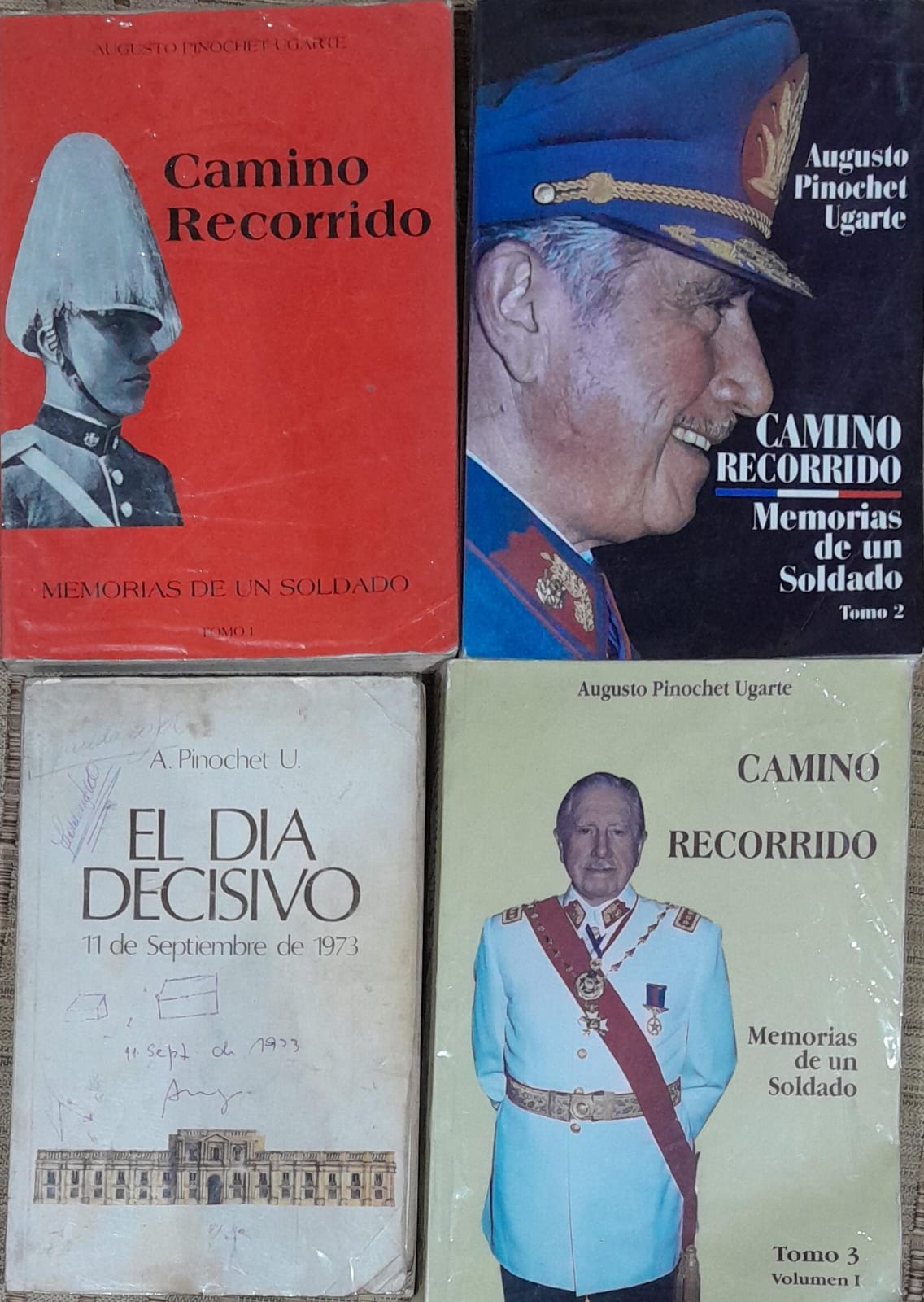 Autobiografías de Augusto Pinochet