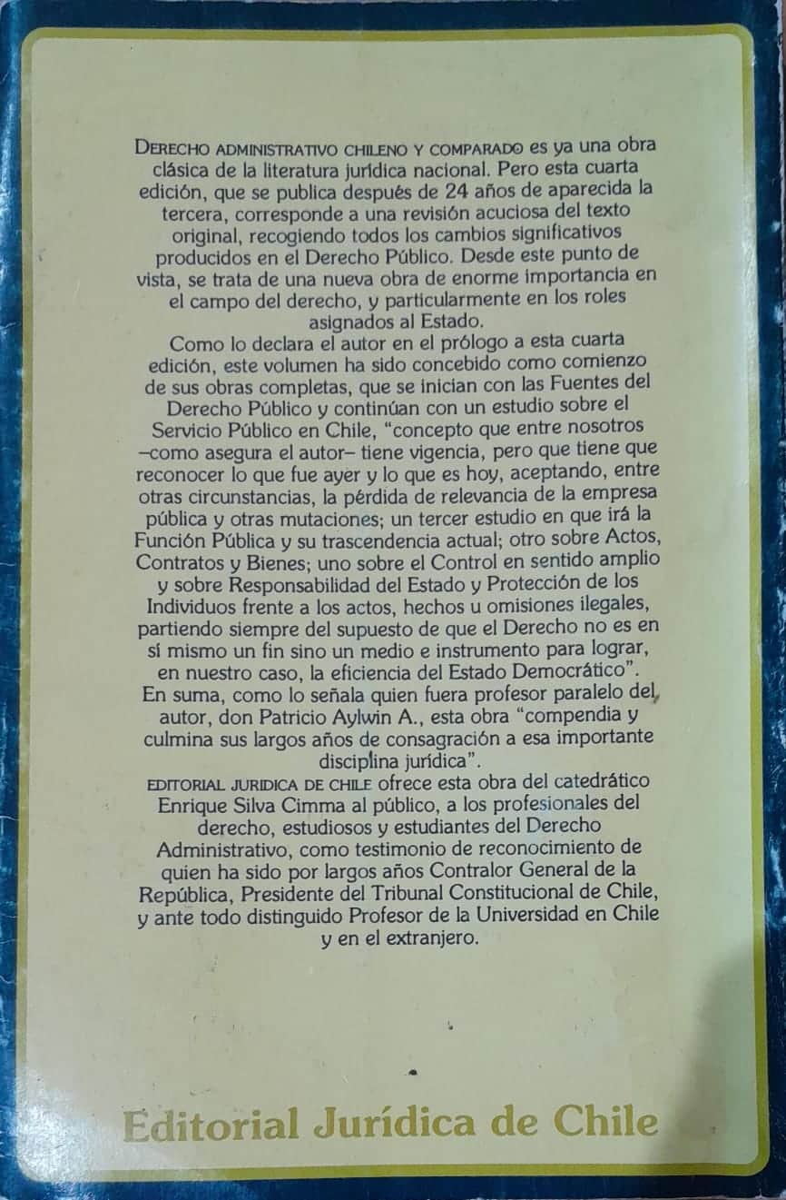 Derecho Administrativo Chileno y Comparado: Introducción y Fuentes
