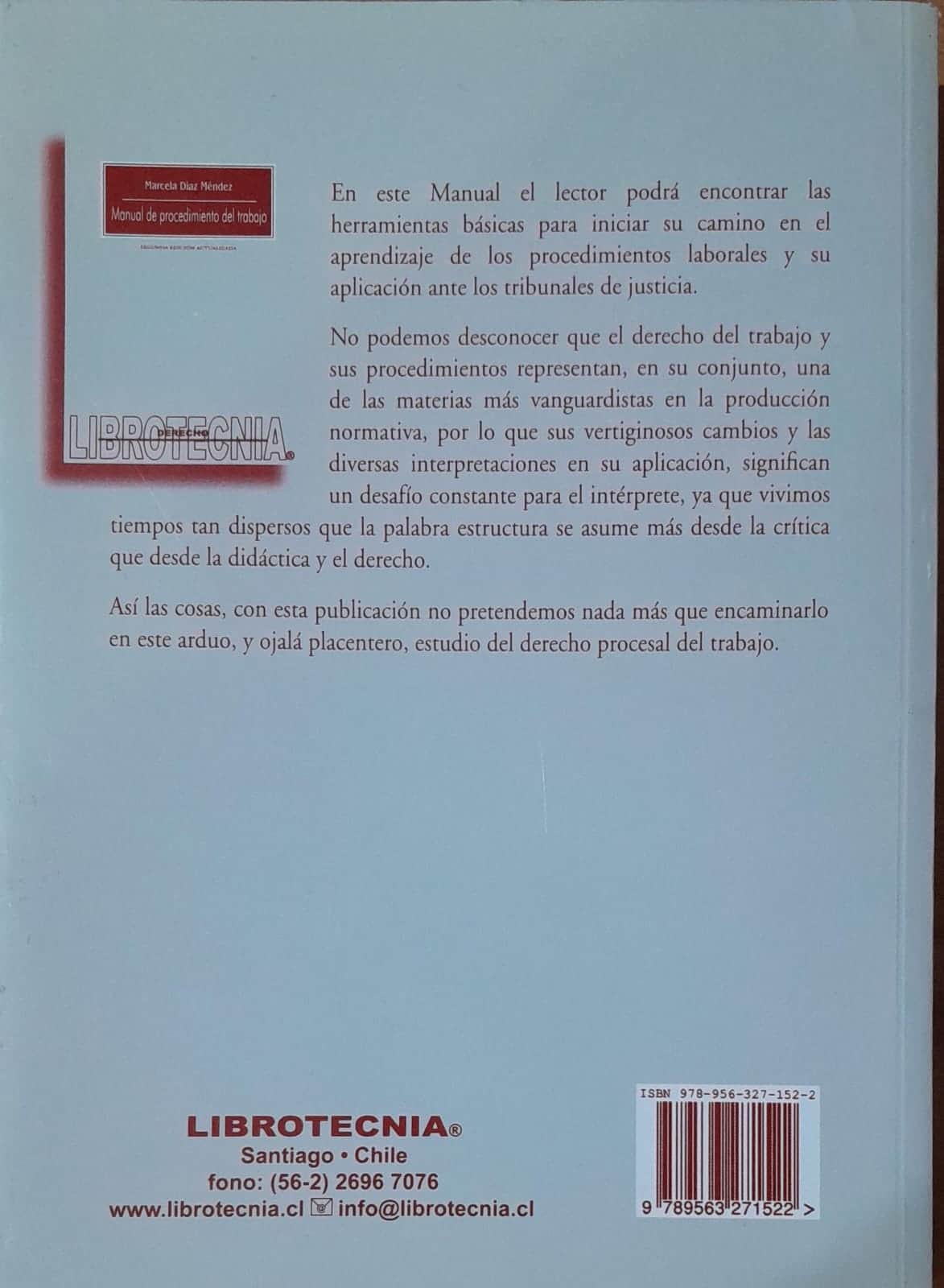 Manual de Procedimiento del Trabajo